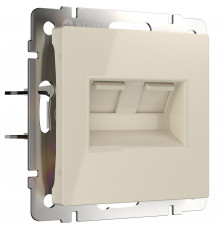 W1181103/ Розетка двойная Ethernet RJ-45 (слоновая кость)