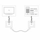 W1186008/ Розетка HDMI (черный матовый)