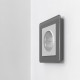 W0012704/ Рамка для розеток и выключателей werkel на 1 пост Acrylic (графит)