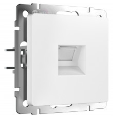 W1181061/ Розетка Ethernet RJ-45 (белый матовый)